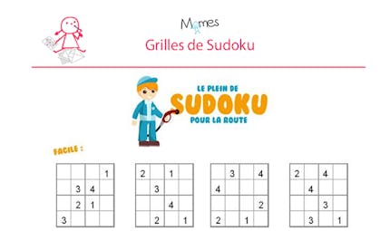 Sudoku Pour Enfants A Imprimer Faciles Et Gratuits Momes Net