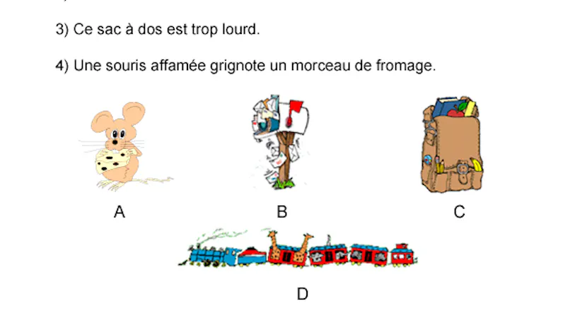 Sujet-verbe : exercice CE1 | MOMES