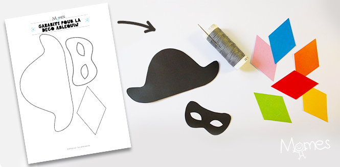 Suspension Arlequin Pour Le Carnaval Momes Net