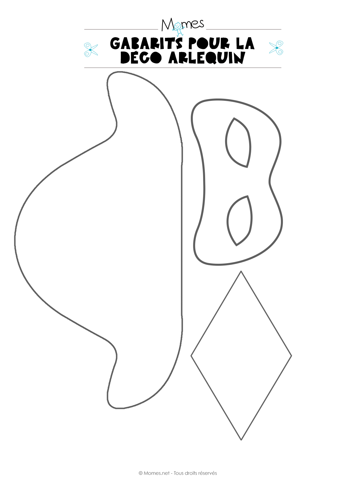 Suspension Arlequin Pour Le Carnaval Momes Net