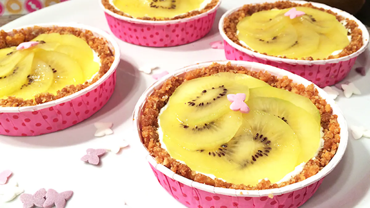 Recette Tartelettes Au Kiwi Sans Cuisson Facon Cheesecake Momes Net Recette Tartelettes Au Kiwi Sans Cuisson Facon Cheesecake Momes Net