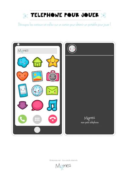 T l phone Portable Imprimer Pour Jouer MOMES t-l-phone-portable-imprimer-pour-jouer-momes