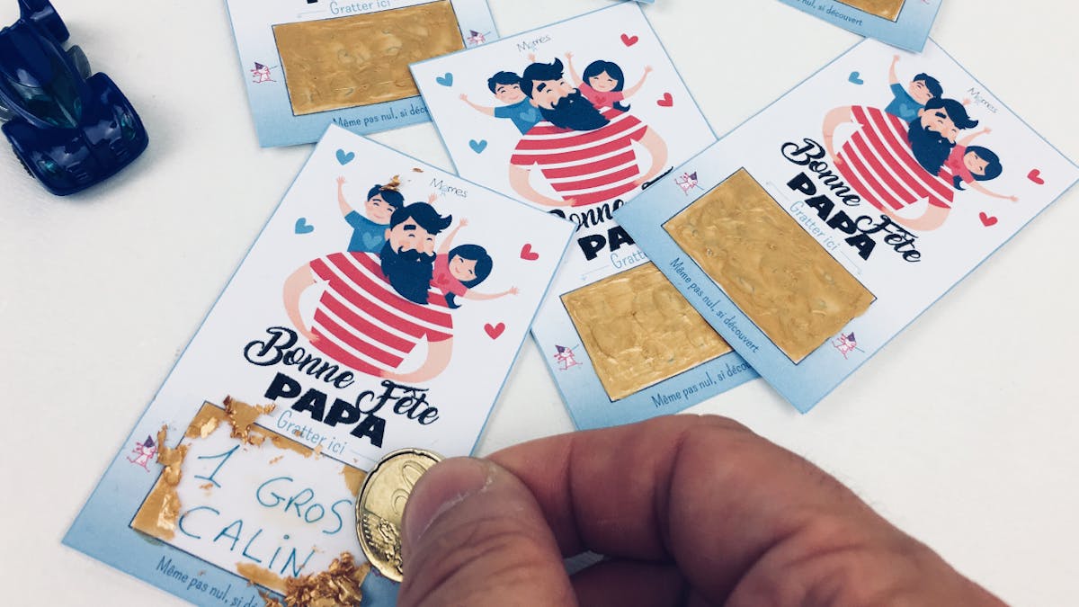 Voici Une Chouette Idee De Cadeau Pour La Fete Des Peres Les Tickets A Gratter Sauront Surprendre Tous Les Papas Momes Net Voici Une Chouette Idee De Cadeau Pour La Fete Des Peres Les Tickets A Gratter Sauront Surprendre Tous Les Papas Momes Net