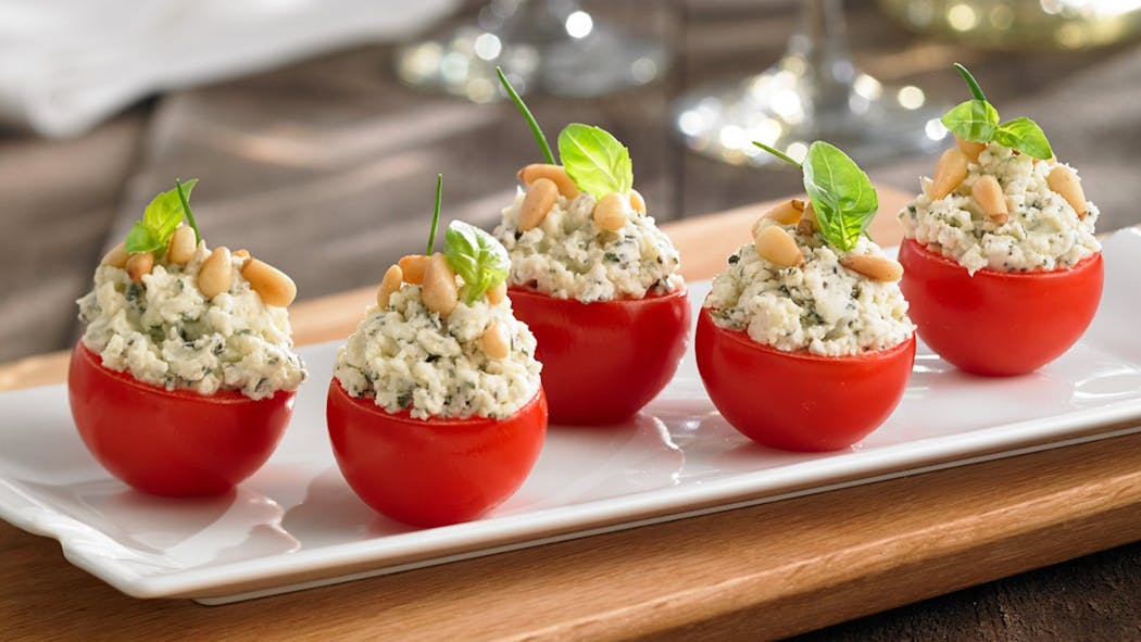 Tomates farcies au Boursin ®, une recette qui sent bon l'été !