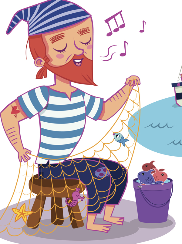 Tout au fond de la mer (les poissons sont assis) | MOMES