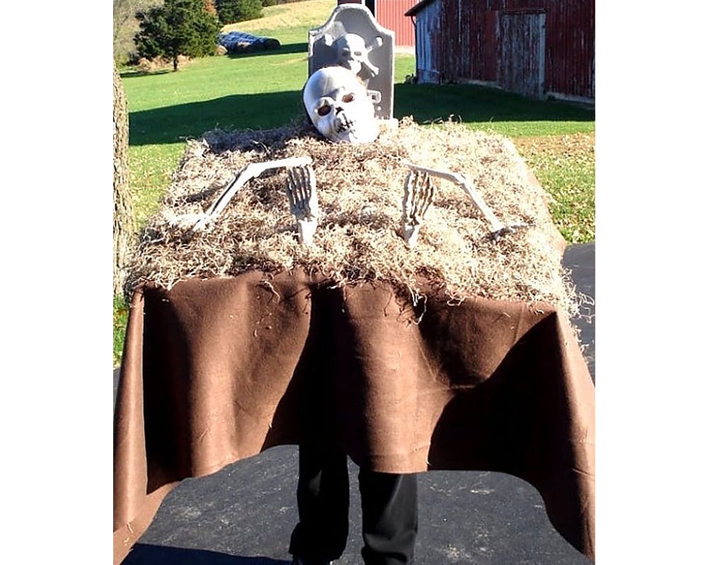 squelette tombe déguisements costume Halloween
        enfants