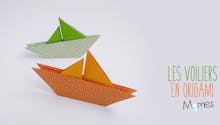 Tuto facile : Un voilier en origami