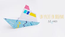 Un yacht en papier