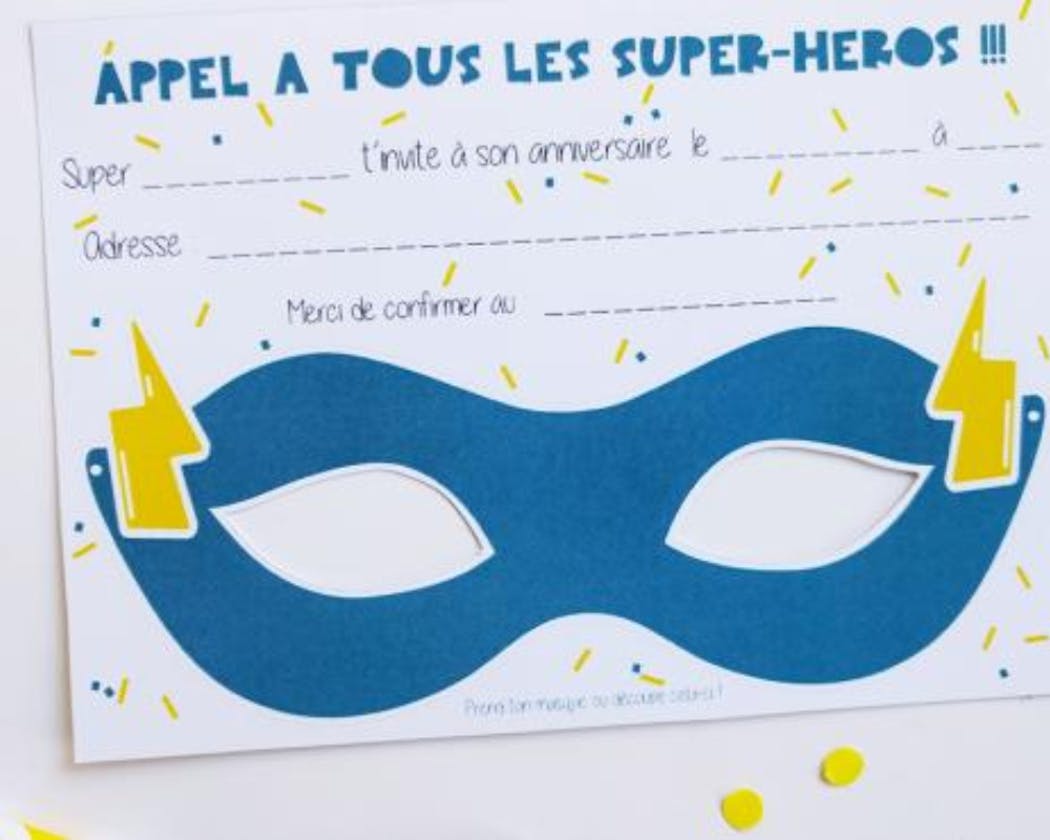 Les 20 meilleures idées pour un anniversaire super-héros