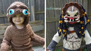 Une maman réalise d'incroyables déguisements tout en tricot pour son fils !