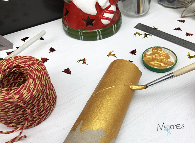 déco noël carton