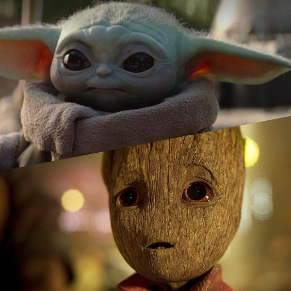 Video Baby Groot Rencontre Baby Yoda Momes Net