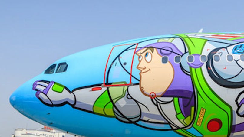 avion airbus 330 Toy Story