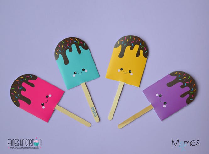 Invitations glaces Faites un carton MOMES net Invitations glaces Faites un carton MOMES net