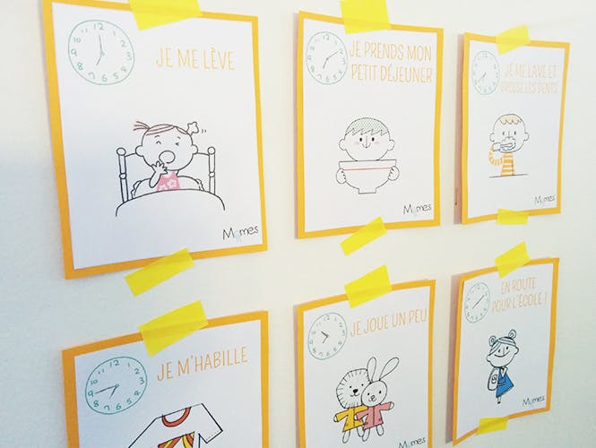Cartes Routines Du Matin Et Du Soir A Imprimer Pour Inculquer Une Routine Aux Enfants Momes Net Cartes Routines Du Matin Et Du Soir A Imprimer Pour Inculquer Une Routine Aux Enfants Momes Net