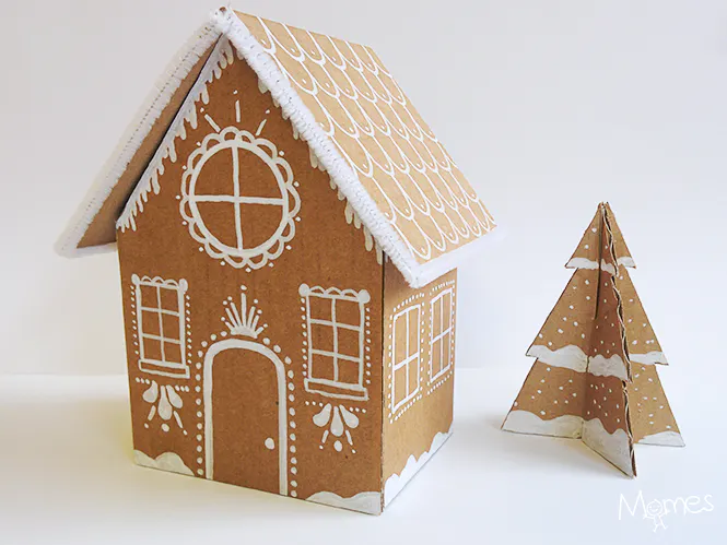 Comment Fabriquer une Maison de pain d’épices en carton ? | MOMES
