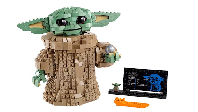 Baby Yoda en briques de Lego