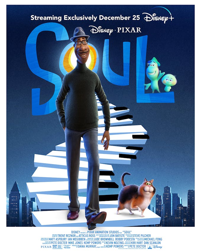 film Soul de Pixar affiche Disney+