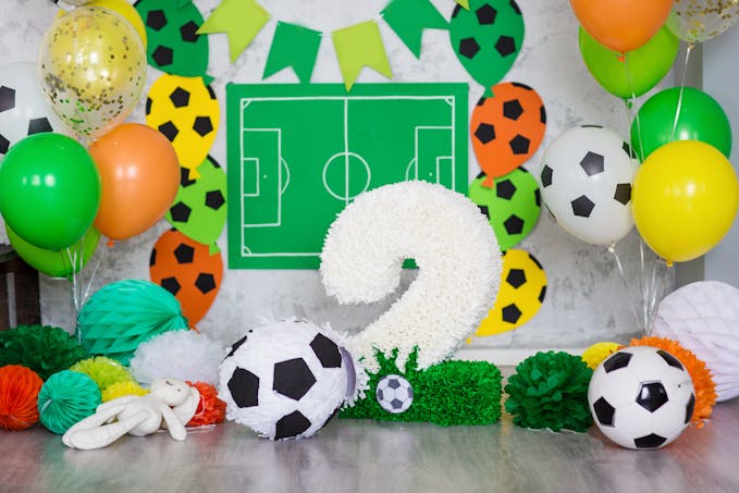 Petits jouets football, Cadeau et décoration pour fête et anniversaire