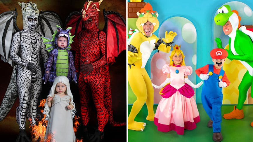 Cette famille fête Halloween avec de super déguisements