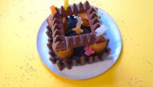 Gâteau d’anniversaire du chevalier