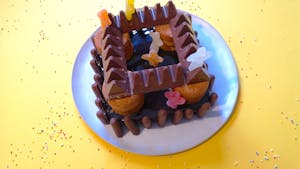 Gâteau d’anniversaire du chevalier