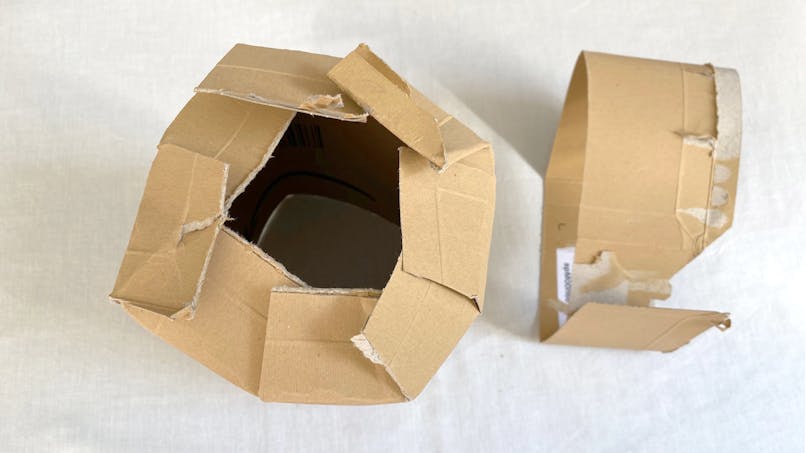 Replier à l'intérieur