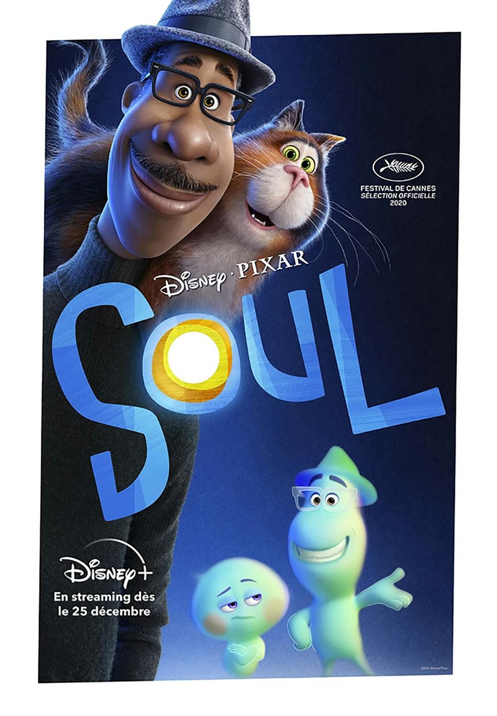 film Soul de Pixar affiche française Disney+