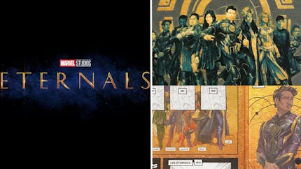 Eternals : des vignettes autocollantes à collectionner E. Leclerc dévoilent par erreur les costumes des nouveaux héros Marvel !