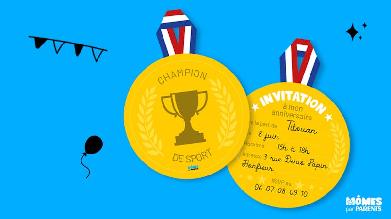 Carte D Anniversaire Champion De Sport Momes Net Carte D Anniversaire Champion De Sport Momes Net