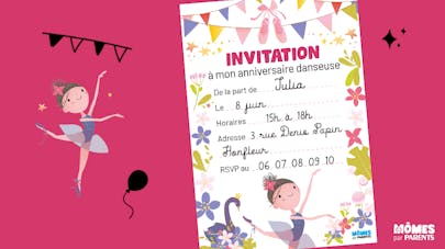 Carte D Anniversaire Danseuse Momes Net Carte D Anniversaire Danseuse Momes Net