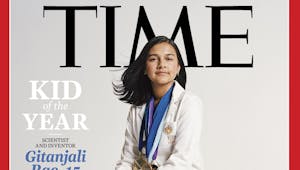 Le magazine TIME nomme Gitanjali Rao, scientifique et inventrice de 15 ans, son tout premier enfant de l'année !