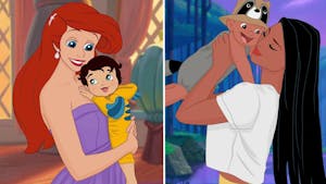 Elle imagine les Princesses Disney qui deviennent mamans !