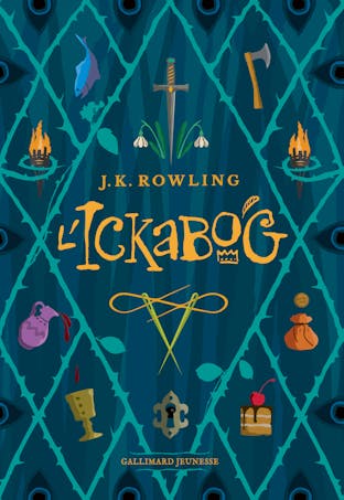 Couverture L'Ickabog, nouveau roman jeunesse de J.K Rowling