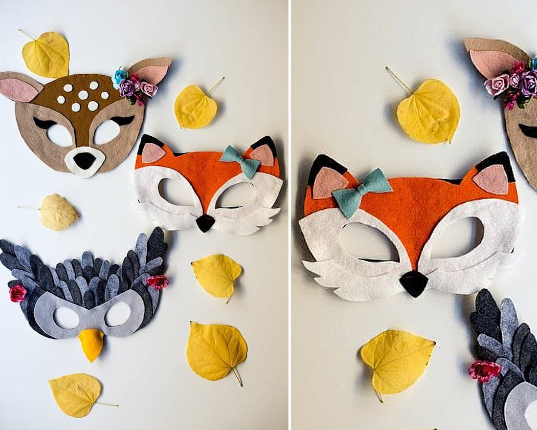 DIY} 15 modèles de masques à réaliser avec des assiettes en carton