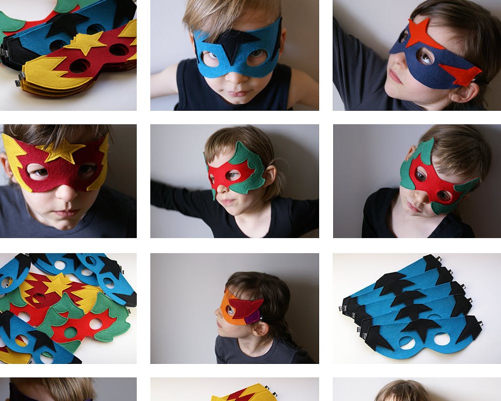 masques de super héros