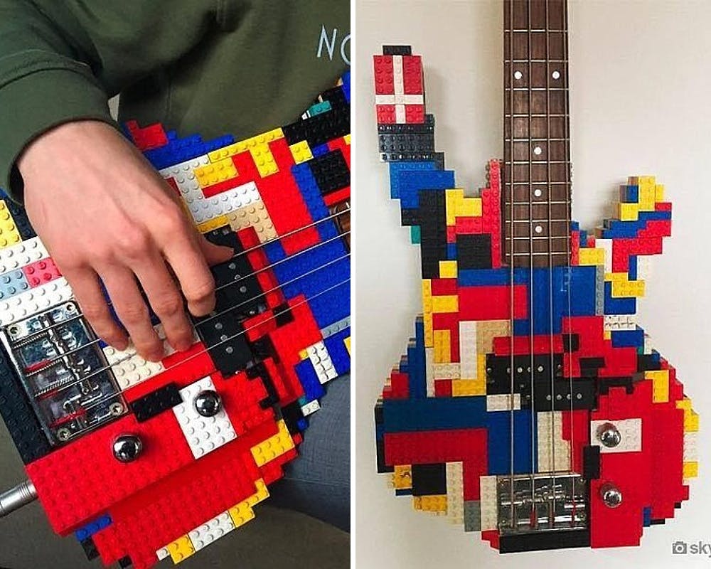 guitare en lego