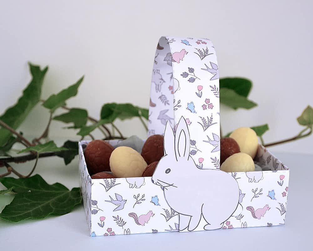 Modèle Panier De Pâques à Imprimer baie Vol professionnel paniers pour paques Orthodoxe Chirurgie Déçu