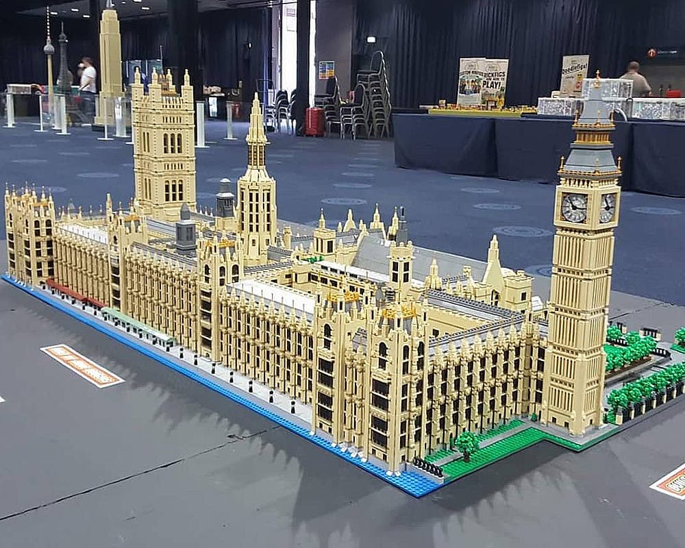 palais de Westminster en lego