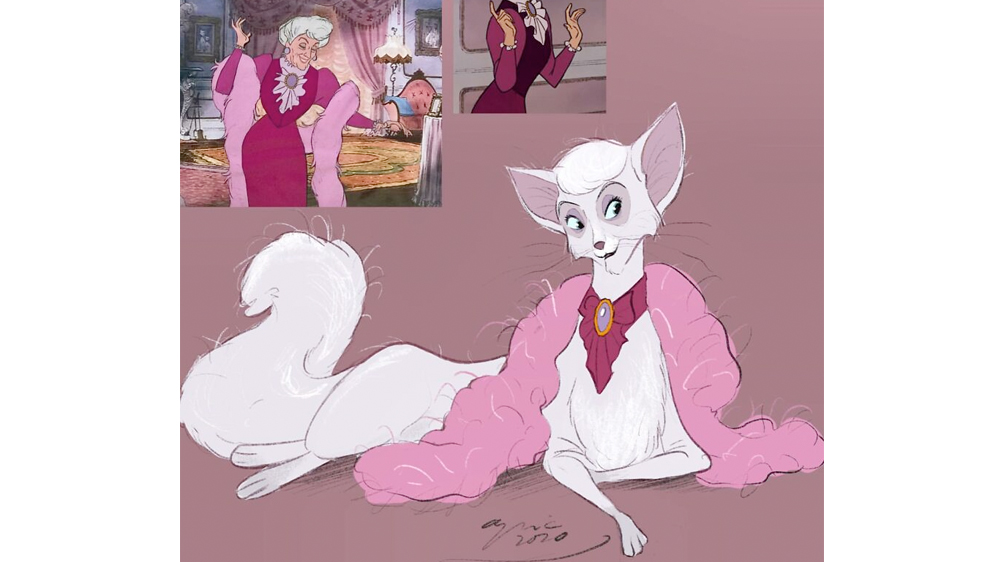 Alex Pick imagine les animaux des films Disney en humains | MOMES