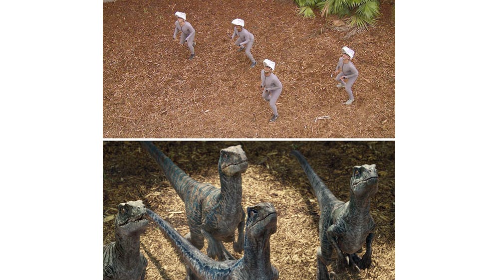 Jurassic World effets spéciaux