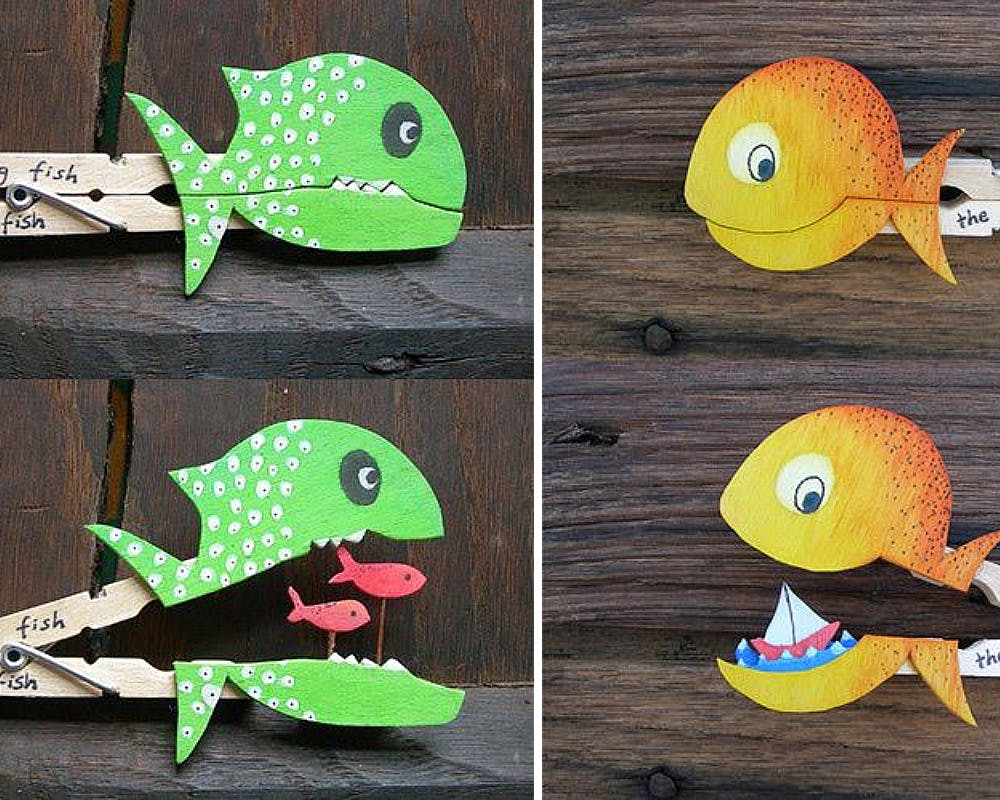 Bricolage Poisson Maternelle 18 bricolages autour du poisson d'avril pour les maternelles | MOMES
