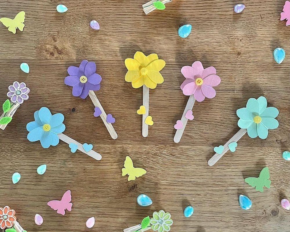 Activité Manuelle Printemps 3 6 Ans 20 super bricolages sur le thème du printemps et des fleurs | MOMES