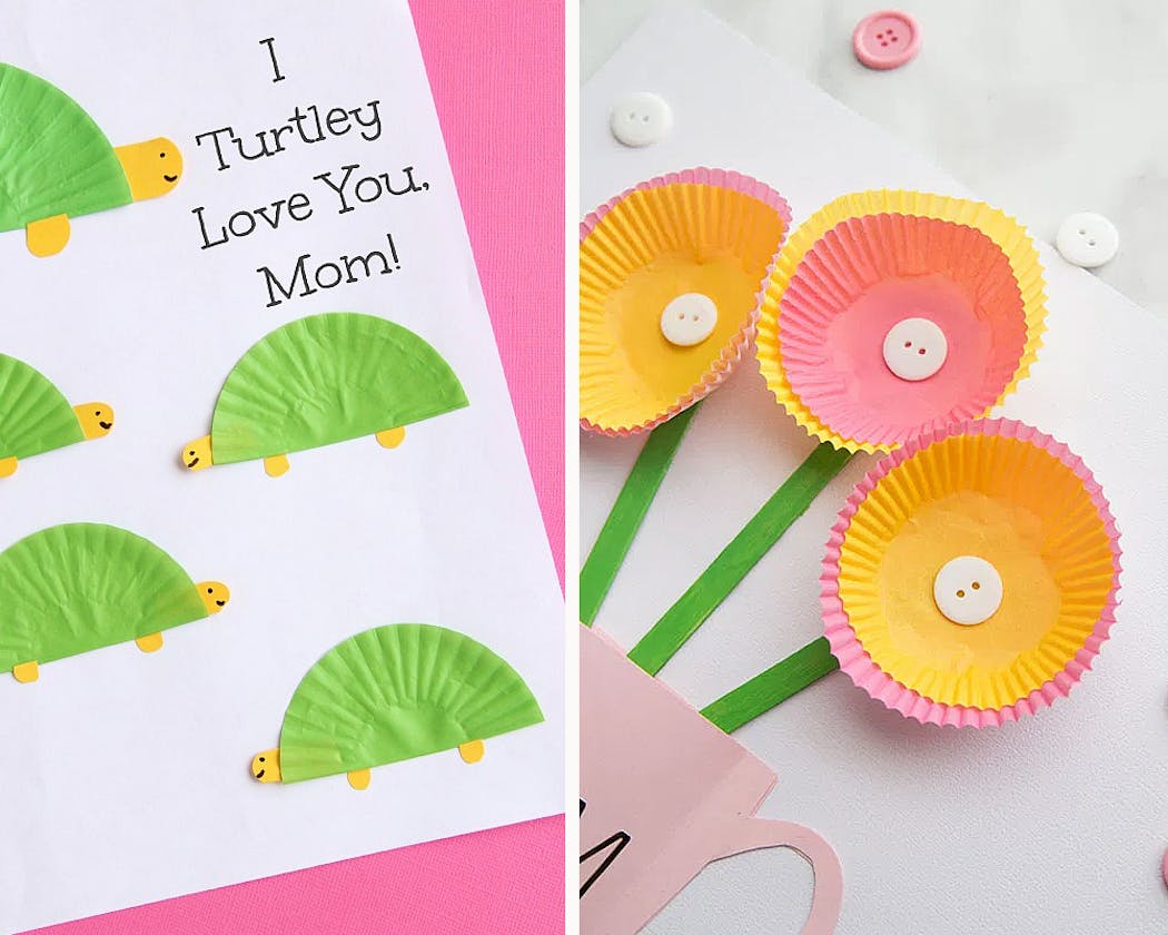 Faire un cadeau de Fête des mères en maternelle - Les idées de Tête à  modeler