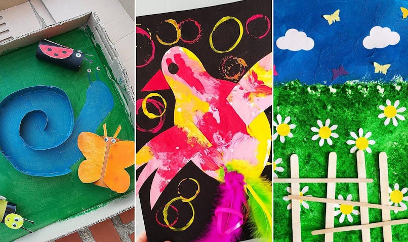 20 idées de bricolages sur le thème des fleurs et du printemps
