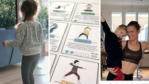 10 idées pour bouger avec les enfants à la maison : yoga, danse, etc