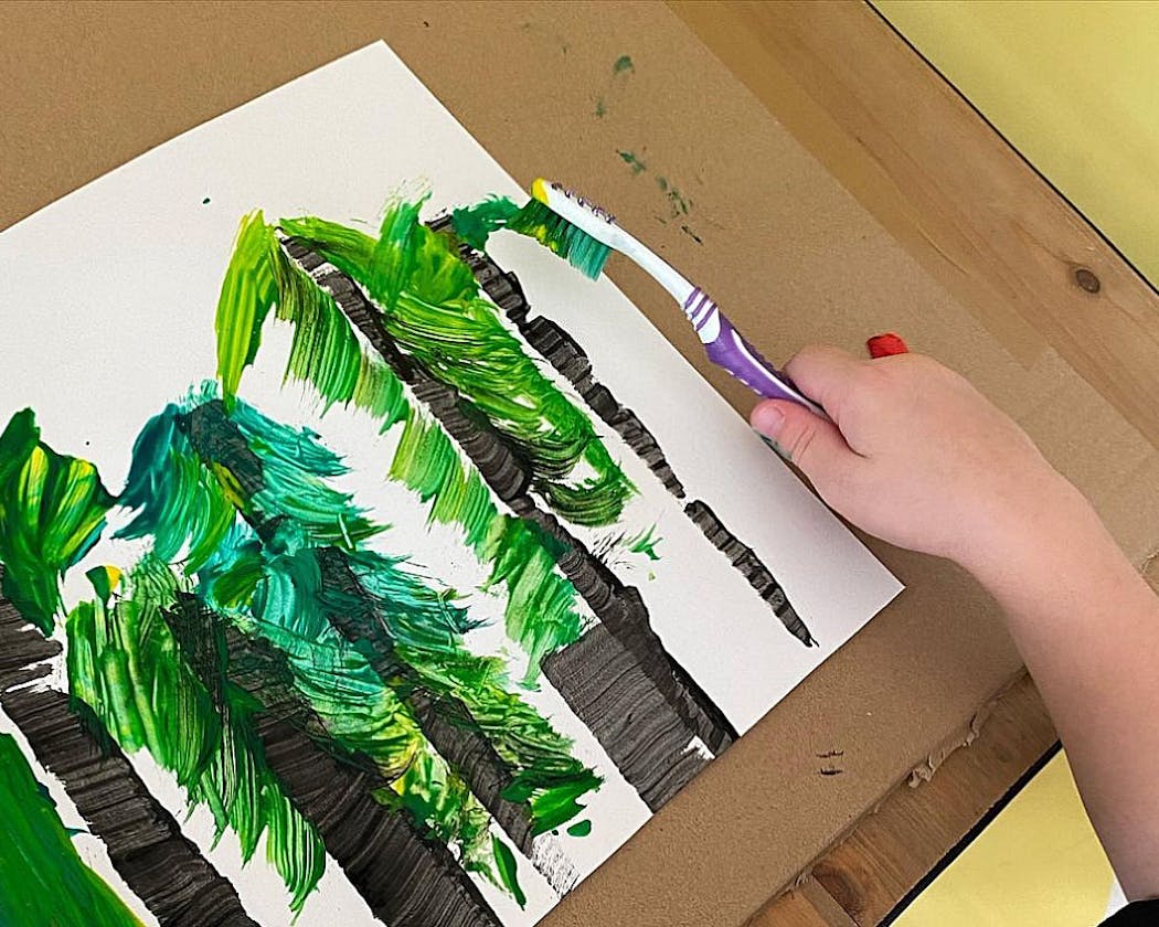 Peinture avec des feuilles d'Automne - Les Lutins Créatifs, bricolage pour  enfants.