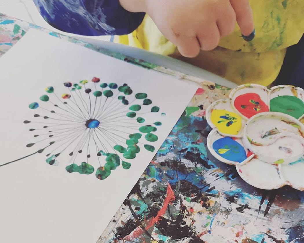 Peinture enfant : découvrez des techniques de peinture avec