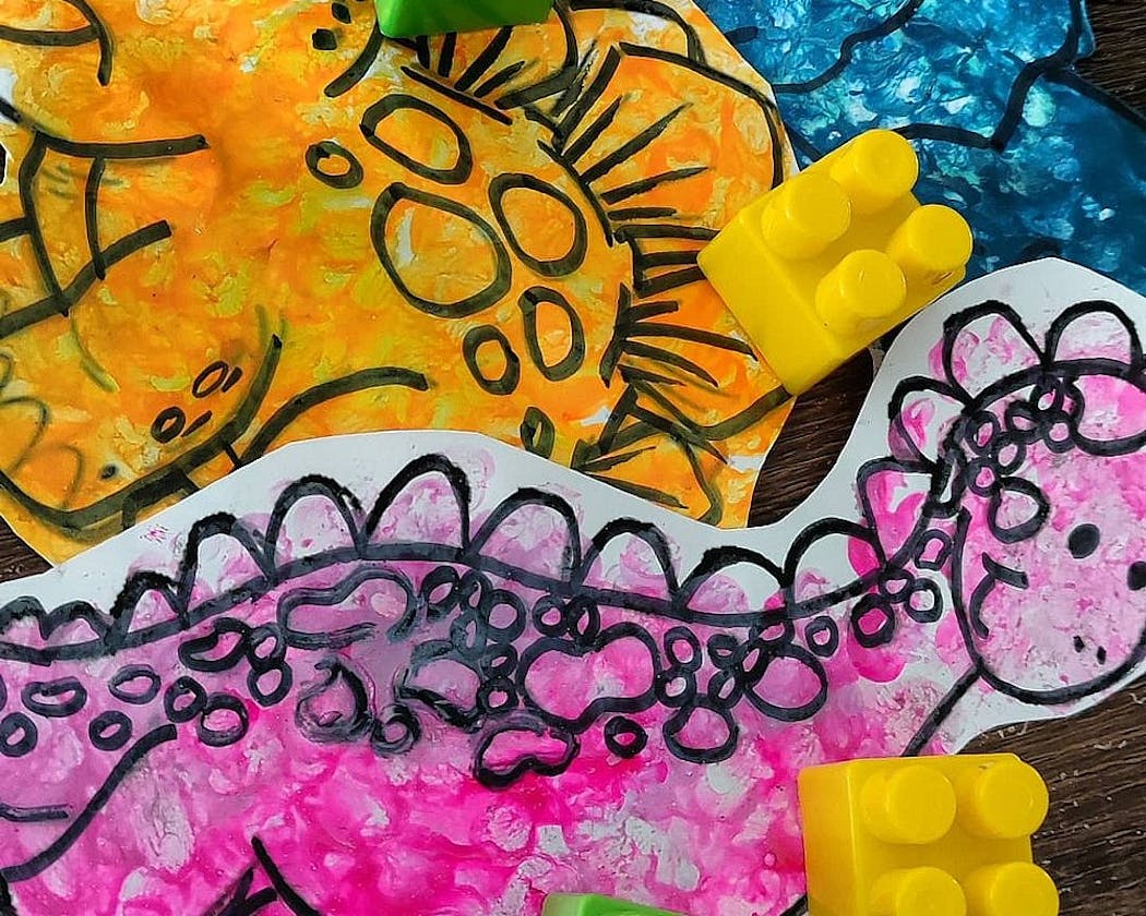 Activité enfants : la peinture textile, trucs et astuces ! - Lucky