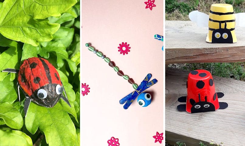 Top 20 des bricolages pour créer des insectes : abeille, chenille, etc